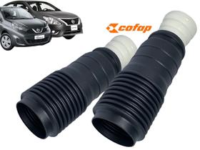 2 Kit Batente e Coifa do Amortecedor Dianteiro Nissan March e Versa 2011/... COFAP