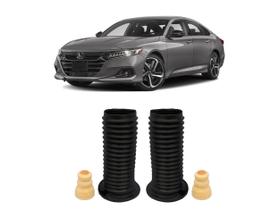 2 Kit Batente Guarda Pó Dianteiro Honda Accord 2018 A 2021