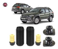 2 Kit Batente Suspensão Dianteira Palio Weekend 2002 2003 04