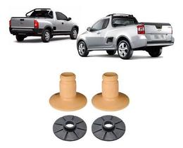 2 Kit Batente Suspensão Traseira Montana 2009 2010 2011 2012