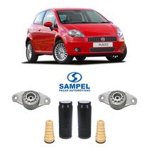 2 Kit Batente Traseiro Amortecedor Fiat Punto 2016 2017 2018