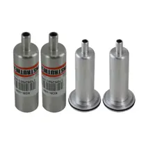 2 Kit Ciclone Alumínio Poeira Coleta Particulas Kca-100 Utilizado Bomba Amostragem Instrutherm