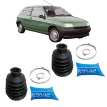 2 Kit Coifa Homocinética Lado Roda Renault Clio 1991 A 1999