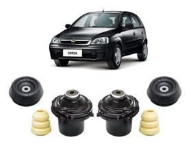 2 Kit Coxim Amortecedor Dianteiro Gm Corsa 2002 2003 2004 05