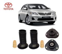 2 Kit Coxim Amortecedor Dianteiro Toyota Corolla 2008 2009 2010