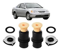 2 Kit Coxim Batente Amortecedor Dianteiro Civic 2003 2004 05 2 Kit Coxim Batente Amortecedor Dianteiro Civic 2003 2004 05
