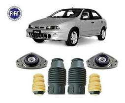 2 Kit Coxim Batente Amortecedor Dianteiro Fiat Brava 1999 2000 2001 2002 2003