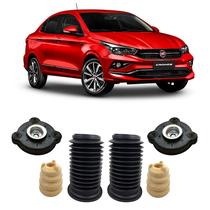 2 Kit Coxim Batente Amortecedor Dianteiro Fiat Cronos 2018