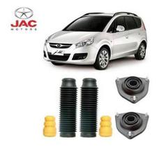 2 Kit Coxim Batente Amortecedor Dianteiro Jac J6 2011 2012 2013 2014