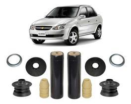 2 Kit Coxim Batente + Calço De Mola Traseiro Classic 2010 11