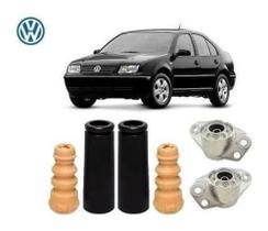 2 Kit Coxim Batente Coifa Amortecedor Traseiro Volks Bora 2006 2007 2008