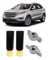 2 Kit Coxim Batente Coifa Traseiro Ford Edge 2016 2017 2018