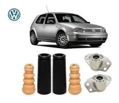 2 Kit Coxim Batente Coifa Traseiro Volkswagen Golf 2005 2006 2007