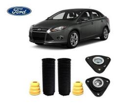 2 Kit Coxim Batente Dianteiro Ford Novo Focus Sedan 2014 2015 2016 2017