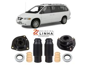 2 Kit Coxim Batente Dianteiro Grand Caravan 1996 1997 1998