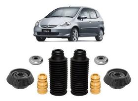 2 Kit Coxim Batente Dianteiro Honda Fit 2005 2006 2007 2008