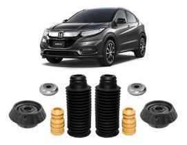 2 Kit Coxim Batente Dianteiro Honda Hrv 2016 2017 2018 2019