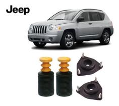 2 Kit Coxim Batente Dianteiro Jeep Compass 2007 2008 2009 2010