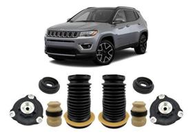 2 Kit Coxim Batente Dianteiro Jeep Compass 2016 2017 2018 19