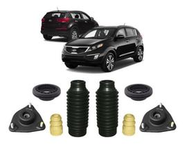 2 Kit Coxim Batente Dianteiro Sportage 2011 2012 2013 2014