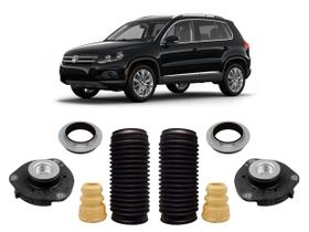 2 Kit Coxim Batente Dianteiro Vw Tiguan 2009 2010 2011 2012