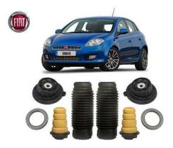 2 Kit Coxim Batente Rolamento Dianteiro Fiat Bravo 2014 2015 2016 2017