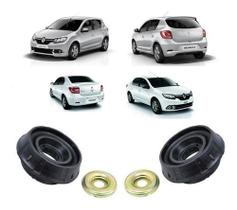 2 Kit Coxim Batente Rolamento Dianteiro Sandero 2007 2008 09 2 Kit Coxim Batente Rolamento Dianteiro Sandero 2007 2008 09
