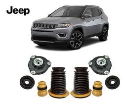 2 Kit Coxim Batente Suspensão Dianteira Jeep Compass 2016 2017 2018