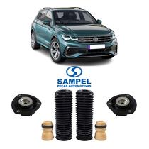 2 Kit Coxim Batente Suspensão Dianteira Tiguan 2019 2020 21