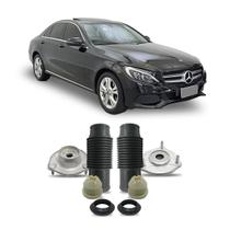 2 Kit Coxim Guarda Pó Dianteiro Mercedes C250 2016 A 2019