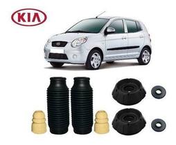 2 Kit Coxim Rolamento Amortecedor Dianteiro Kia Picanto 2009 2010 2011 2012