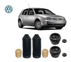 2 Kit Coxim Rolamento Batente Amortecedor Dianteiro Vw Golf 2003 2004 2005