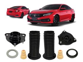 2 Kit Coxim Rolamento Batente Civic G10 2017 2018 2019 2020
