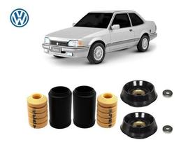 2 Kit Coxim Rolamento Batente Coifa Dianteiro Volks Apollo 1990 1991 1992