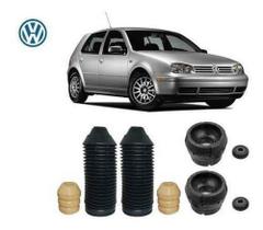 2 Kit Coxim Rolamento Batente Coifa Dianteiro Volks Golf 2003 2004 2005