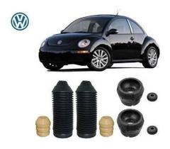 2 Kit Coxim Rolamento Batente Coifa Dianteiro Vw New Beetle 1999 2000 2001