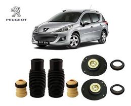 2 Kit Coxim Rolamento Batente Coifa Do Amortecedor Dianteiro Peugeot 207 Sw 1.0 2009 10 11 12 13/... Em Estoque