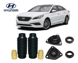 2 Kit Coxim Rolamento Batente Coifa Hyundai Sonata 2013 2014 2015