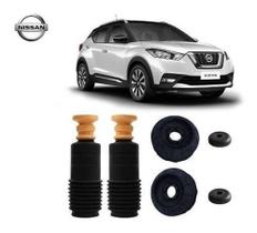 2 Kit Coxim Rolamento Batente Dianteiro Nissan Kicks 2016 2017 2018 2019