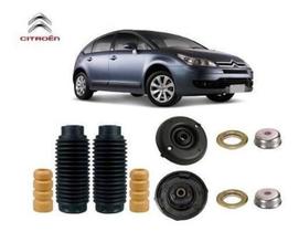 2 Kit Coxim Rolamento Prato Amortecedor Dianteiro C4 2007 2008 2009 2010