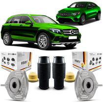 2 Kit Coxim Suporte Original VSRV Batente Coifa Amortecedor Dianteiro Mercedes Benz GLC250 2015 2016 2017 2018 2019