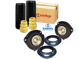 2 Kit de Batente e Coifa COFAP + Coxim com Rolamento SAMPEL Fusca Tiguan Jetta Passat A3 2007 A 2012 2 Kit de Batente e Coifa COFAP + Coxim com Rolamento SAMPEL Fusca Tiguan Jetta Passat A3 2007 A 2012