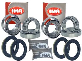 2 Kit de Rolamentos Retentores de Roda Dianteira Corcel Belina Del Rey Pampa Ima