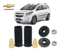 2 Kit Do Amortecedor Coxim Batente Rolamento Coifa Dianteiro Chevrolet Spin 2013 2014 2015 2016 2017/... Envio Imediato