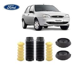 2 Kit Do Amortecedor Traseiro Coxim Batente Coifa Ford Fiesta 1996 1997 1998 Pronta Entrega