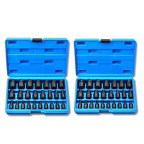 2 Kit Extratores Para Parafusos Danificados C/ 25 Peças Loxer