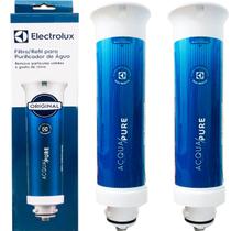 2 KIT Filtro Refil Original de Água Acqua Pure para Purificador Electrolux PC01B, PC01X, PE15B, PE15X e PE15P