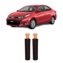 2 Kit Guarda Pó Batente Traseiro Yaris Sedan 2019 2020 2021