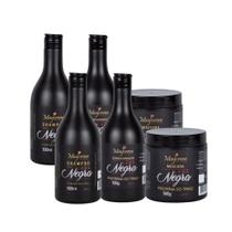 2 Kit Lama Negra Matizador Ativador Tons Escuros Maycrene 2 Kit Lama Negra Matizador Ativador Tons Escuros Maycrene