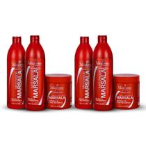 2 Kit Matizador Marsala Maycrene (2 Shampoo + 2 Condicionador + 2 Máscara ) 2 Kit Matizador Marsala Maycrene (2 Shampoo + 2 Condicionador + 2 Máscara )